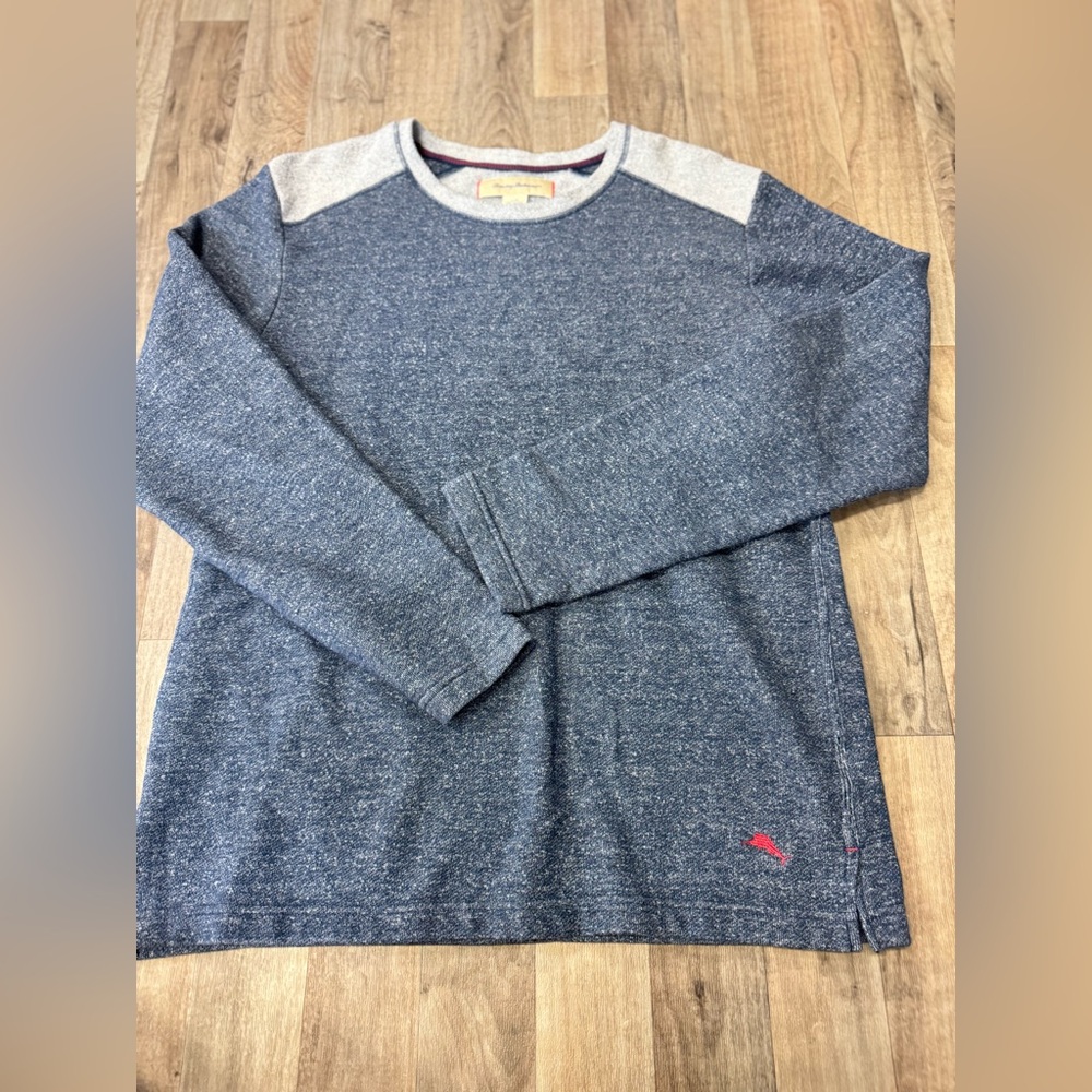 Tommy Bahama‎ Men’s Large Crewneck Sweatshirt Navy Blue